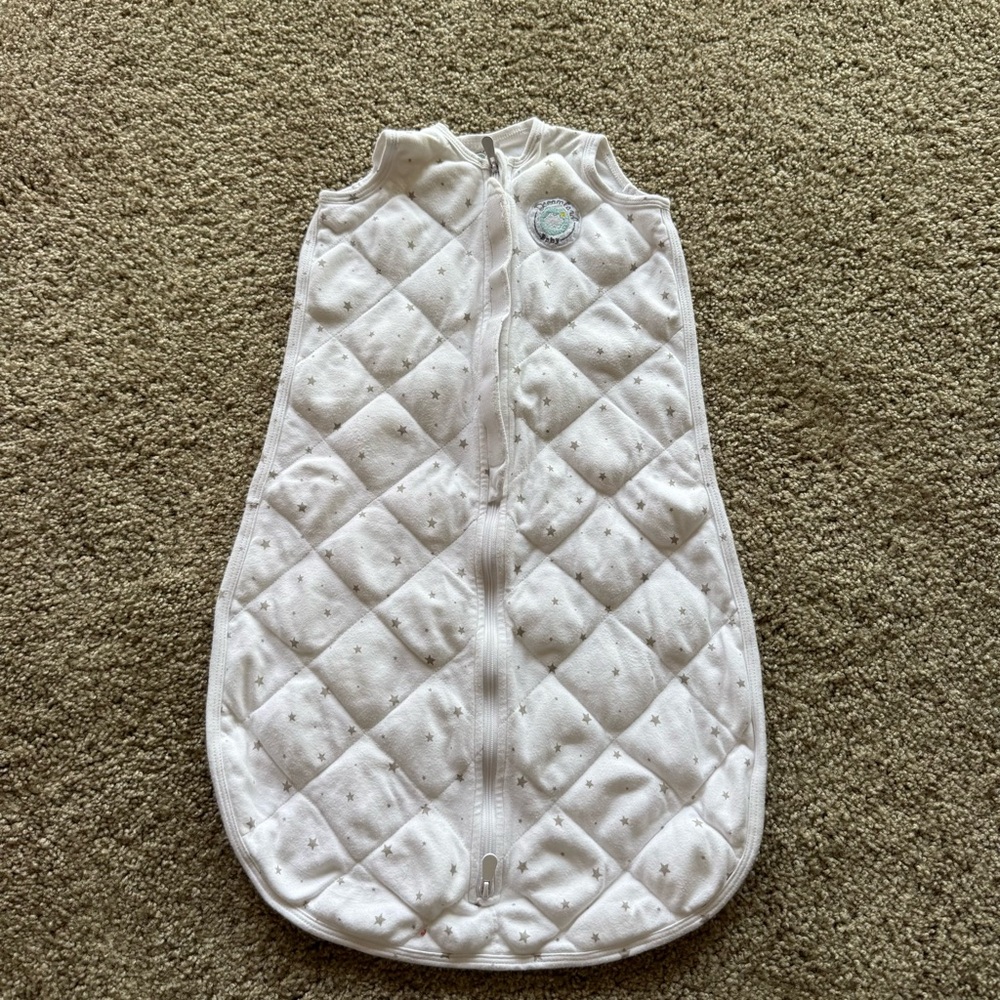 Dreamland Baby White Sleep Sack/ Sleeping Bag